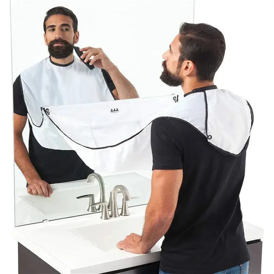 1pc Men's Bathroom Apron Men's Beard Apron Shaving Holder Hair Shaving Beard Catcher Waterproof Bathroom Cleaning Gift for Men