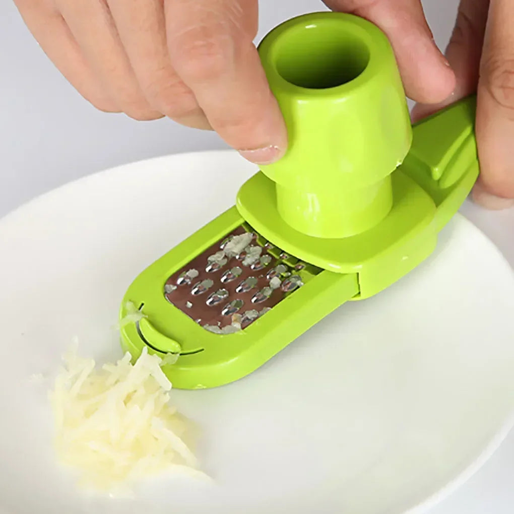 1pc Multi-functional Garlic Crusher Grinder Manual Ginger Garlic Cutter Garlic Peeler Press Kitchen Gadgets Cooking